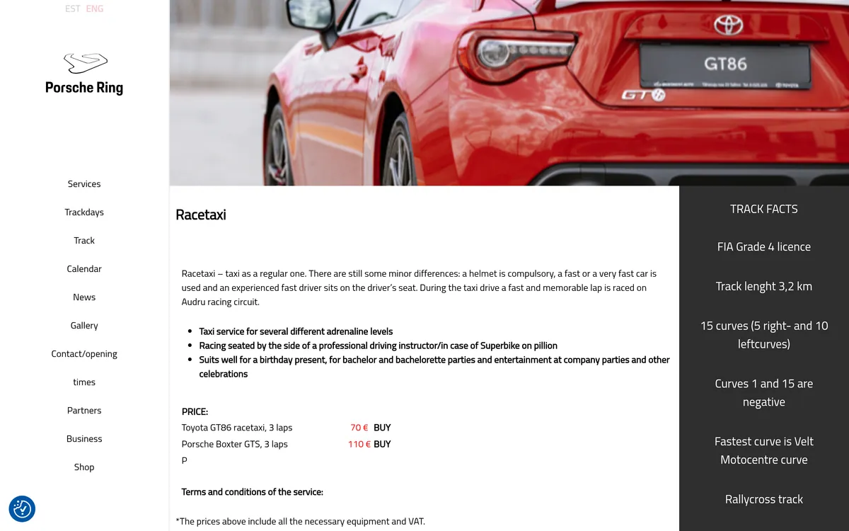 Porsche Ring — screen 3