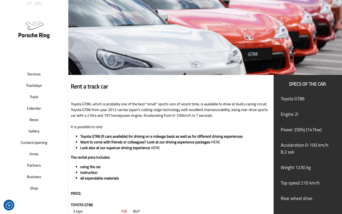 Porsche Ring — screen 4